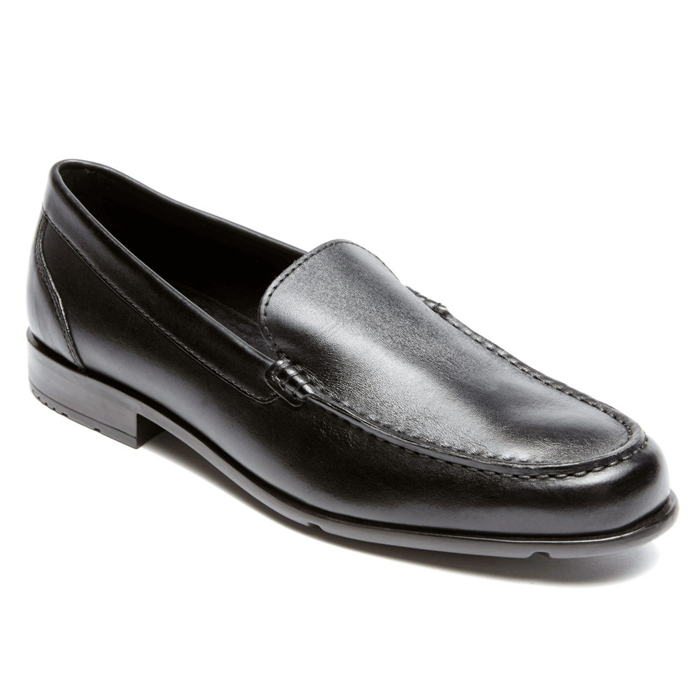 Rockport Loafers Herre Svart - Classic Venetian - OYUR52381